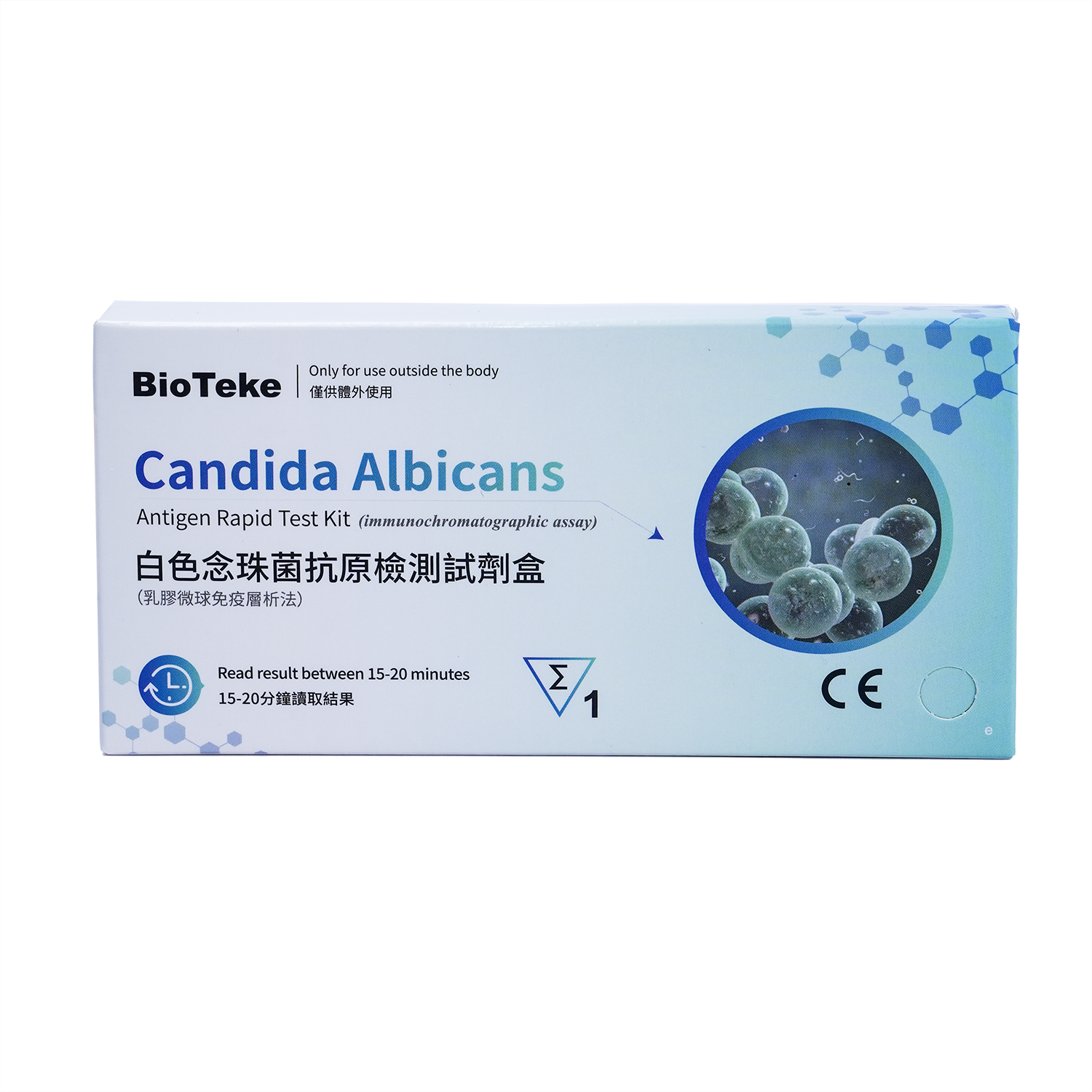 Candida albicans tesztkészlet