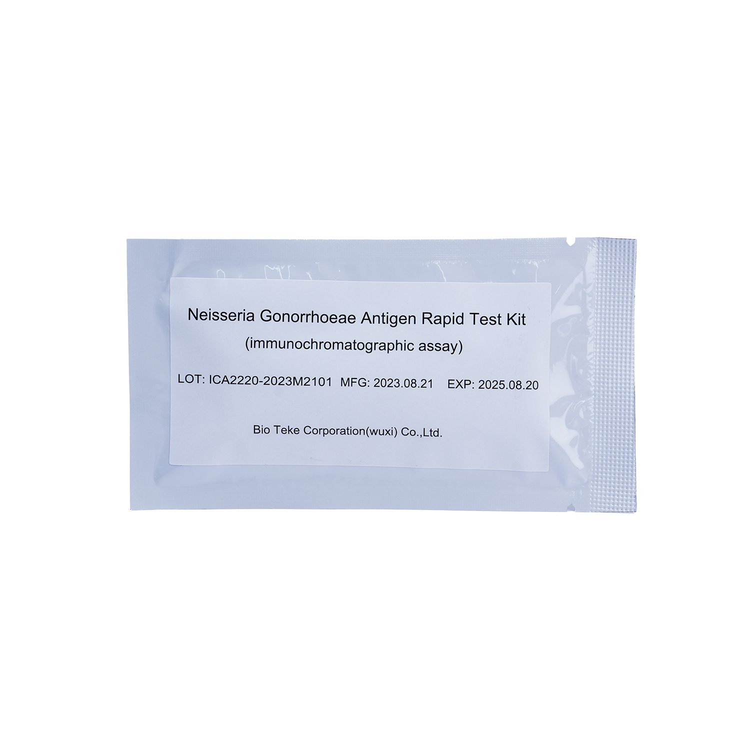 Neisseria gonorrhoeae antigén gyors tesztkészlet (immunochromatográfiai vizsgálat)