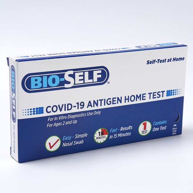 COVID-19 (SARS-COV-2) antigén otthoni teszt EUA tanúsítással 