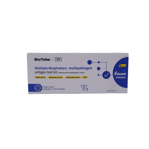 Bioteke 4 in 1 covid-19, influenza A+B, RSV antigén gyors tesztkészlet