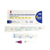 6 Az 1 -es gyors tesztkészlet a Covid, A és B influenza, RSV, Adenovírus, Mycoplasma pneumoniae számára 