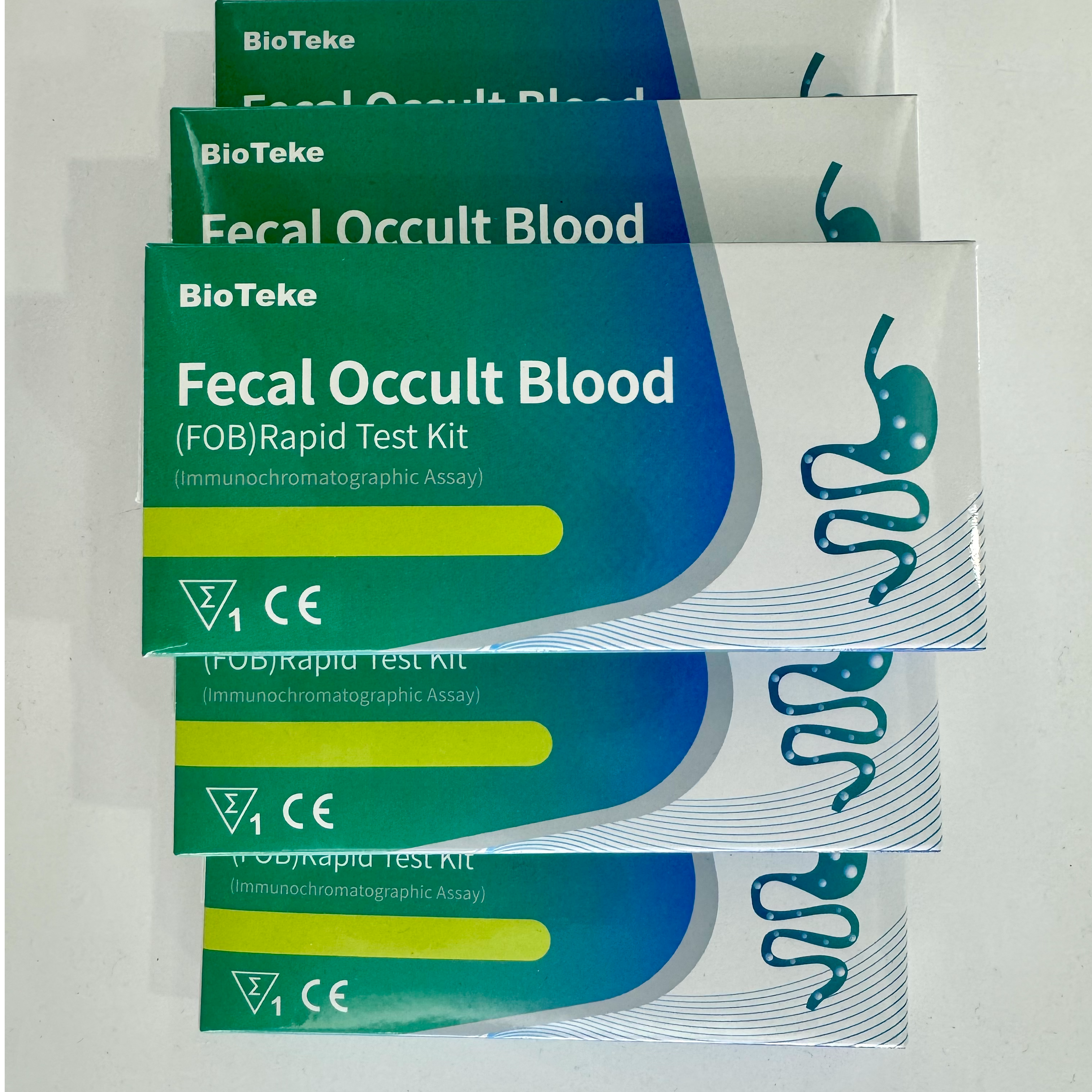 FECAL okkult vér (FOB) gyors tesztkészlet (Immunochromatographic Assay)