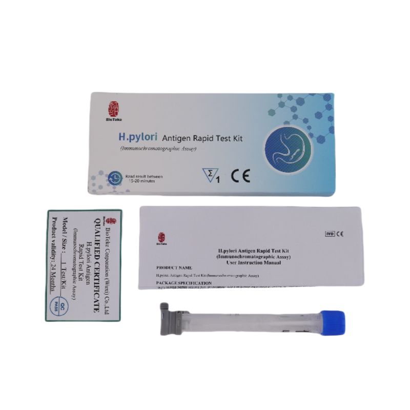 Helicobacter pylori gyors antigén tesztkészlet