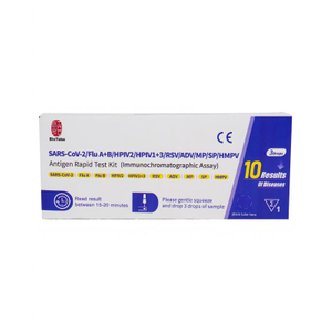 10. légzőszervi 10 SARS-COV-2/influenza A+B/HPIV2/HPIV1+3/RSV/ADV/MP/SP/HMPV Antigen Rapid Test Kit