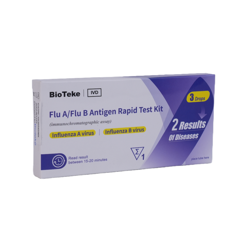 Influenza A / influenza B antigén gyors tesztkészlet 