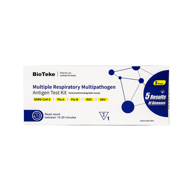 SARS-COV-2 / influenza A / influenza B / RSV / ADV / MP Antigen gyors tesztkészlet