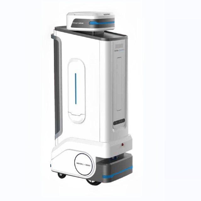 fertőtlenítő robot érintőképernyővel