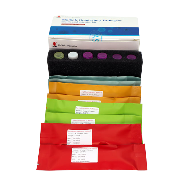 Bioteke Több légzési kórokozók nukleinsav -detektáló készlet (fluoreszcencia PCR módszer)