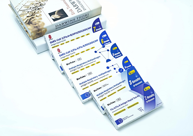 COVID-19/influenza A/influenza B/HPIV/RSV/ADV/MP Légzőszervi multipatogén antigén gyors tesztkészlet kombináció (Immunochromatographic Assay)