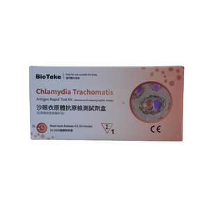Bioteke Chalamydia trachomatis gyors antigén tesztkészlet otthoni STI diagnosztikai tesztkazetta